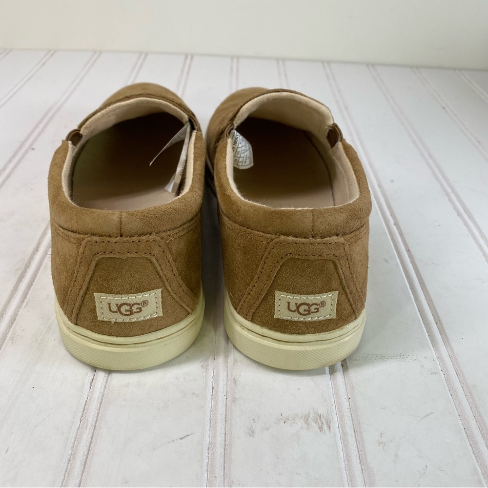 Ugg Fierce tan suede slip on sneakers - Picture 6 of 8